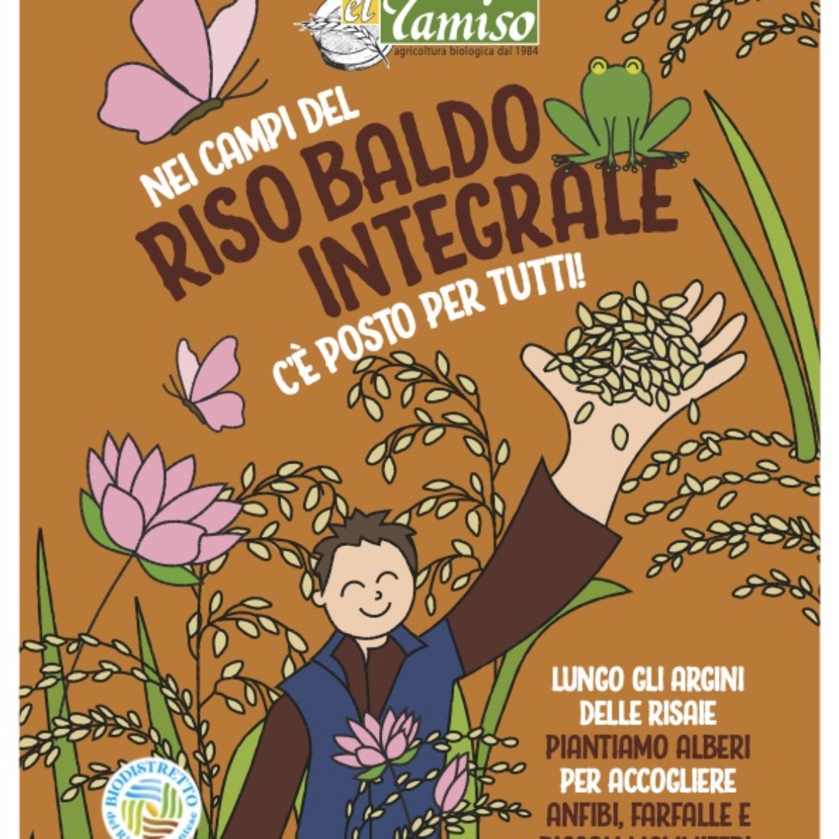 Riso Baldo Integrale ATM 1000 gr BIOLOGICO